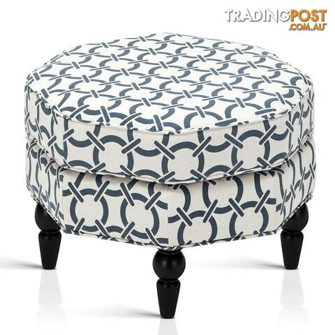 Seat Footstool Bench Stool - White