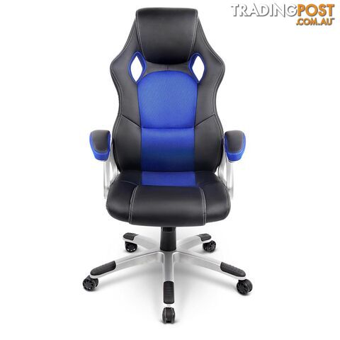 PU Leather & Mesh Racing Style Office Chair