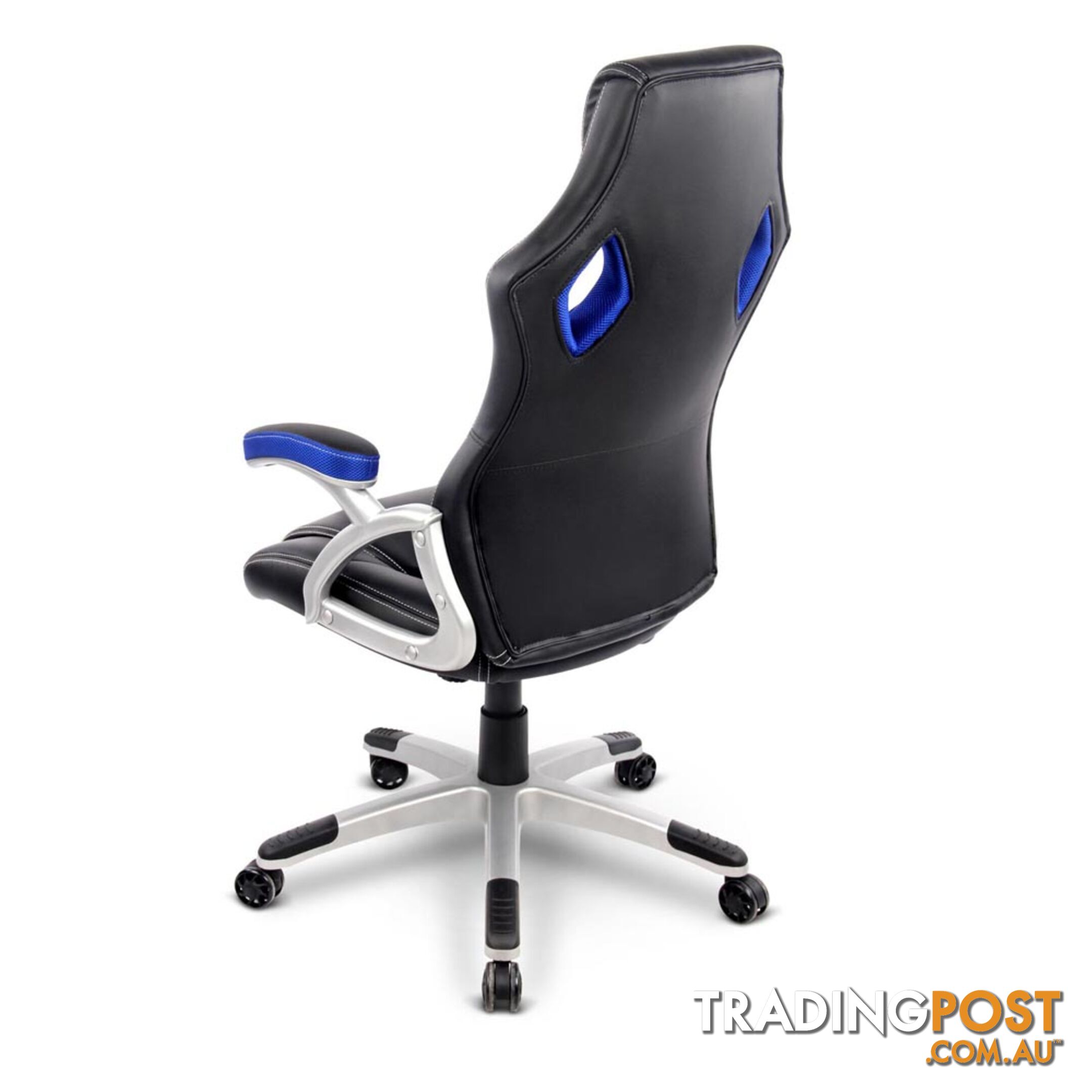 PU Leather & Mesh Racing Style Office Chair