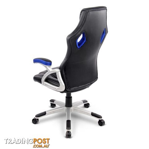 PU Leather & Mesh Racing Style Office Chair