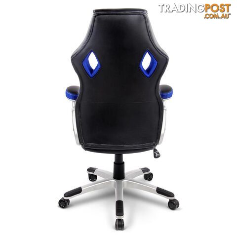 PU Leather & Mesh Racing Style Office Chair