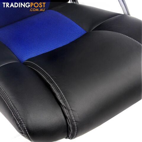 PU Leather & Mesh Racing Style Office Chair