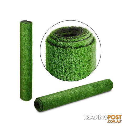 Artificial Grass 10 SQM Polypropylene Lawn Flooring 15mm Green - photo 4 of 8