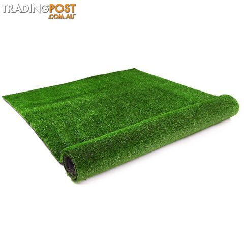 Artificial Grass 10 SQM Polypropylene Lawn Flooring 15mm Green - photo 3 of 8