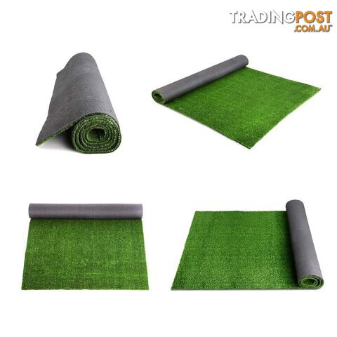 Artificial Grass 10 SQM Polypropylene Lawn Flooring 15mm Green - photo 5 of 8