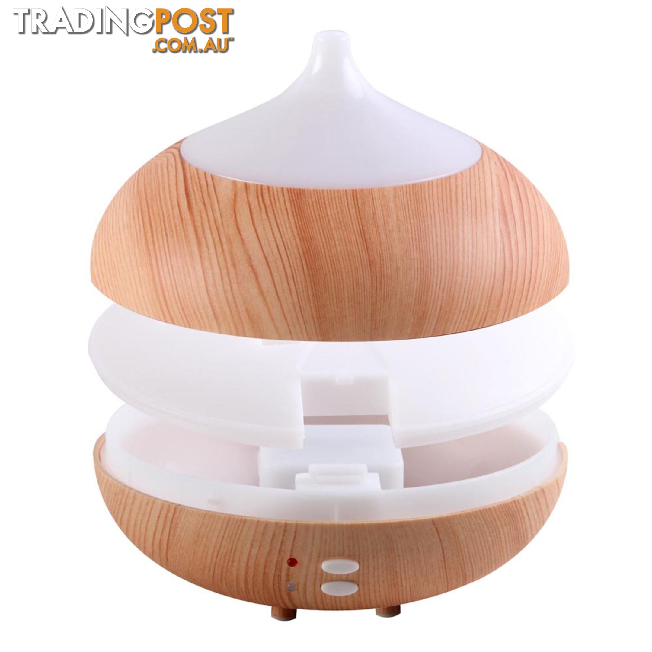 300ml 4-in-1 Aroma Diffuser Light Wood