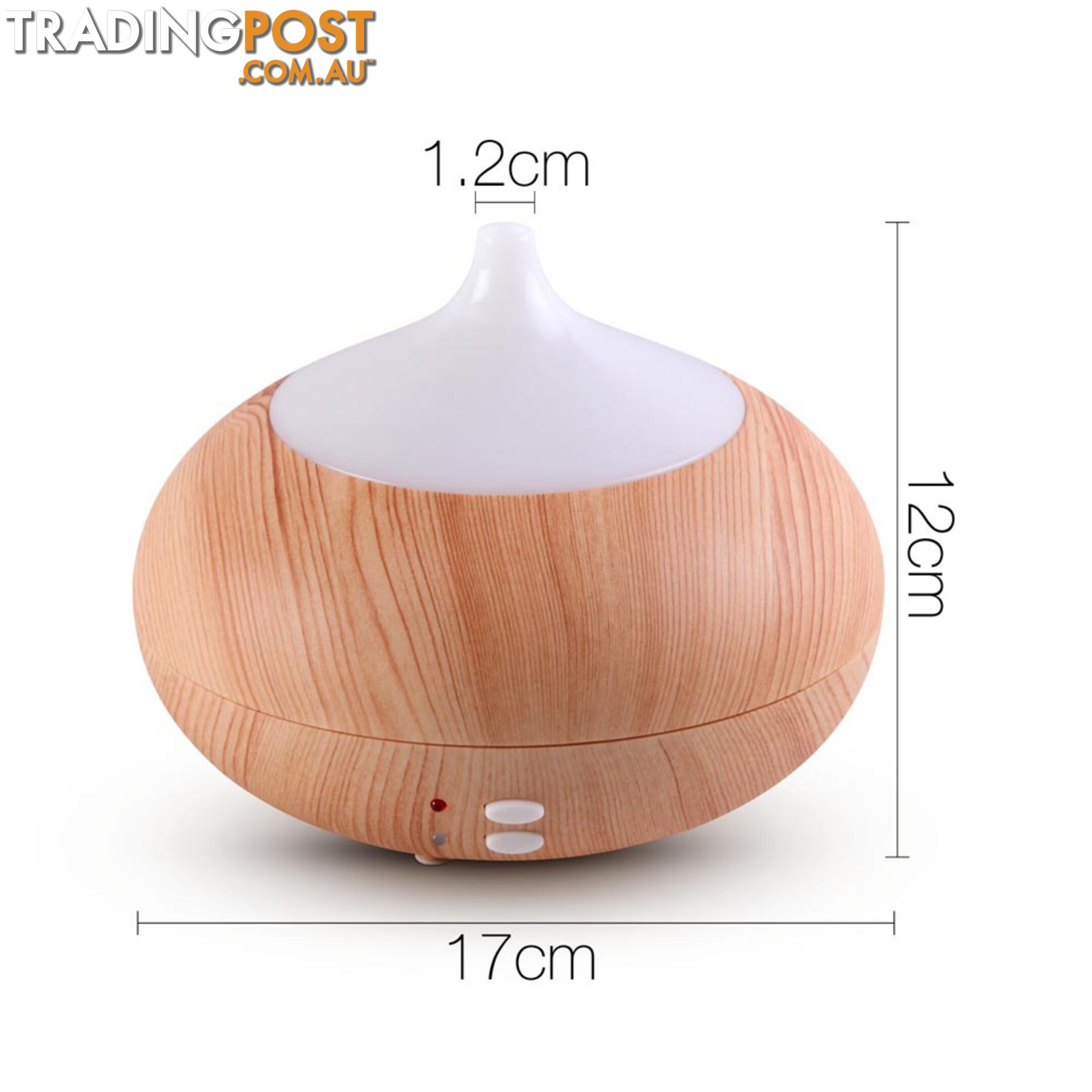 300ml 4-in-1 Aroma Diffuser Light Wood