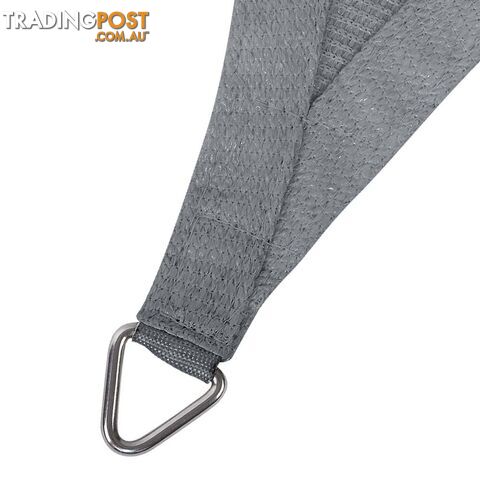 Heavy Duty 280GSM Shade Sail Canopy 5 x 6 M Grey - photo 3 of 5