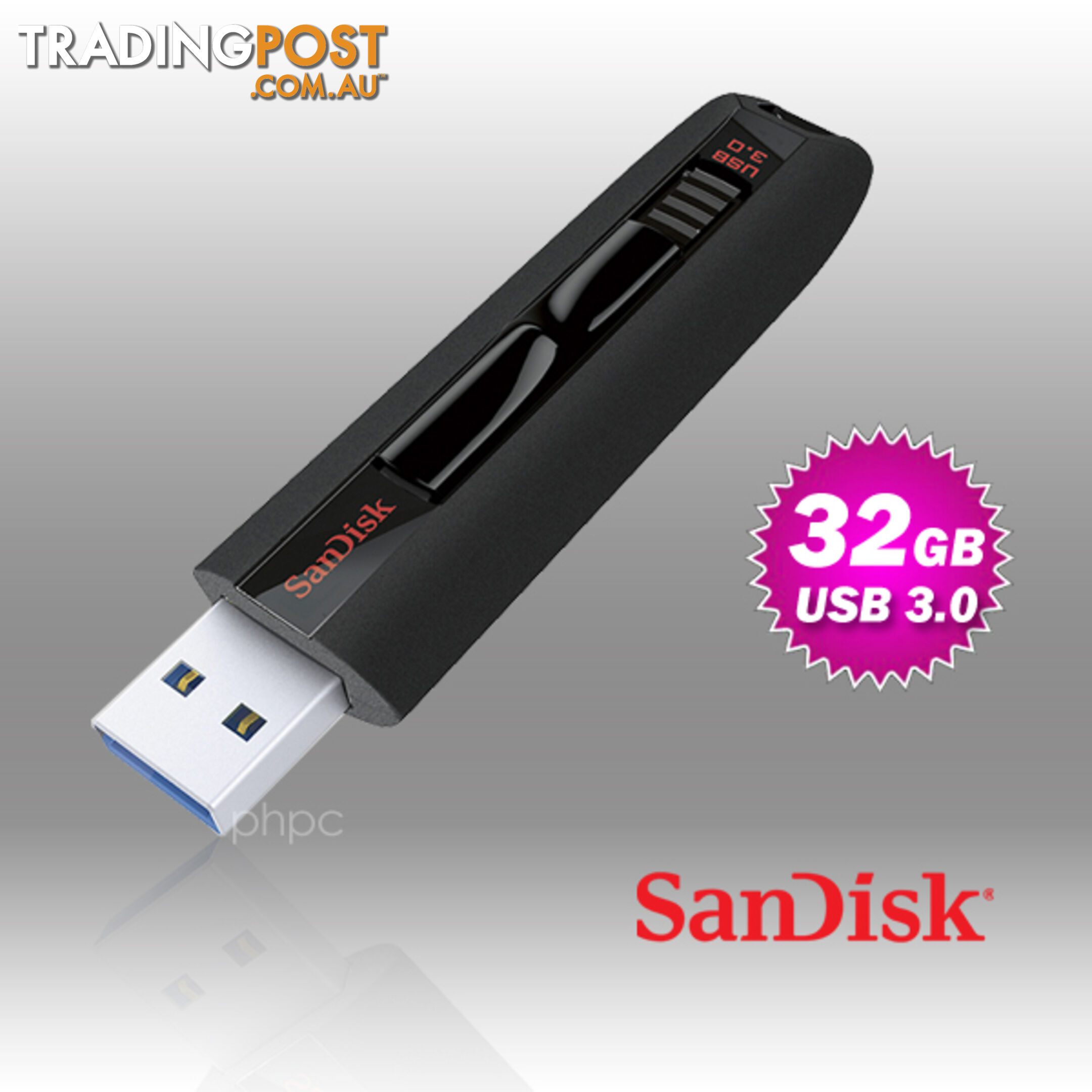 SanDisk Extreme CZ80 32GB USB 3.0 Flash Drive