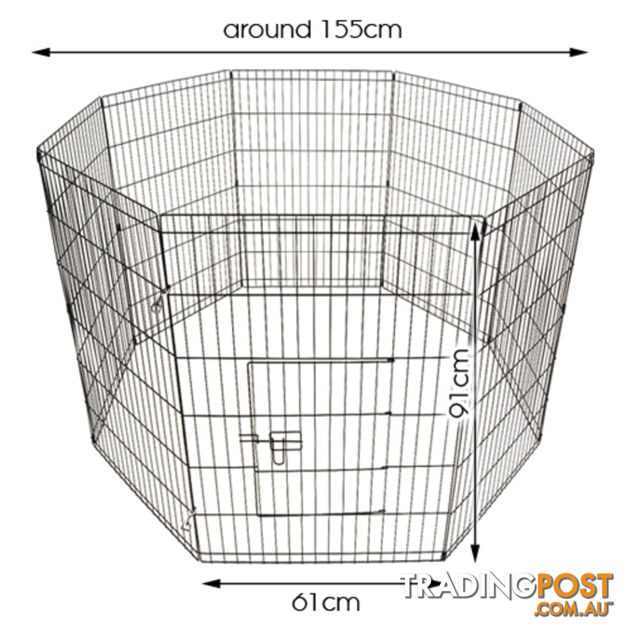 8 Panels Pet Dog Exercise Playpen