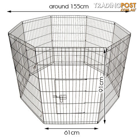 8 Panels Pet Dog Exercise Playpen