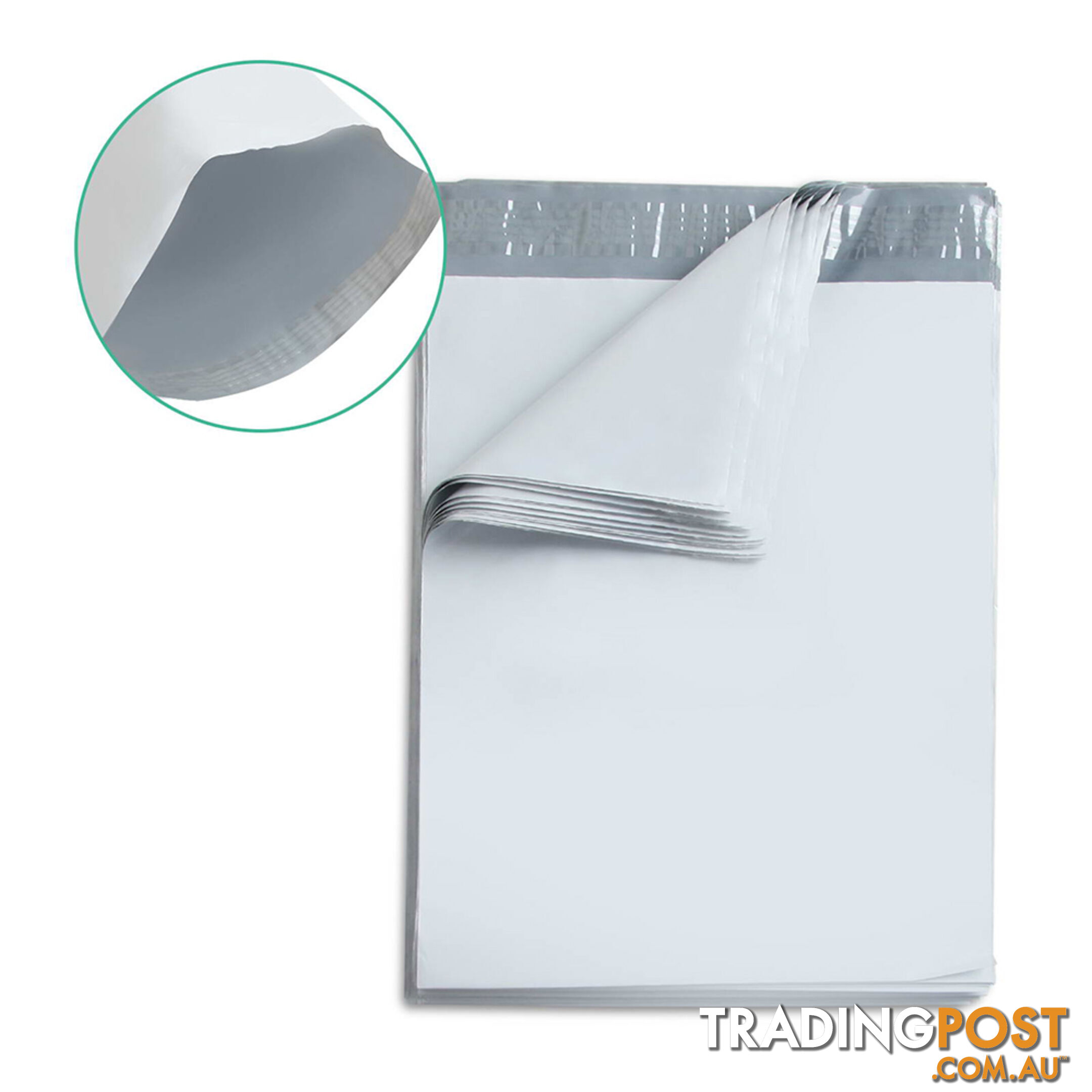 Set of 200 Poly Mailer Bags - 310 x 405mm