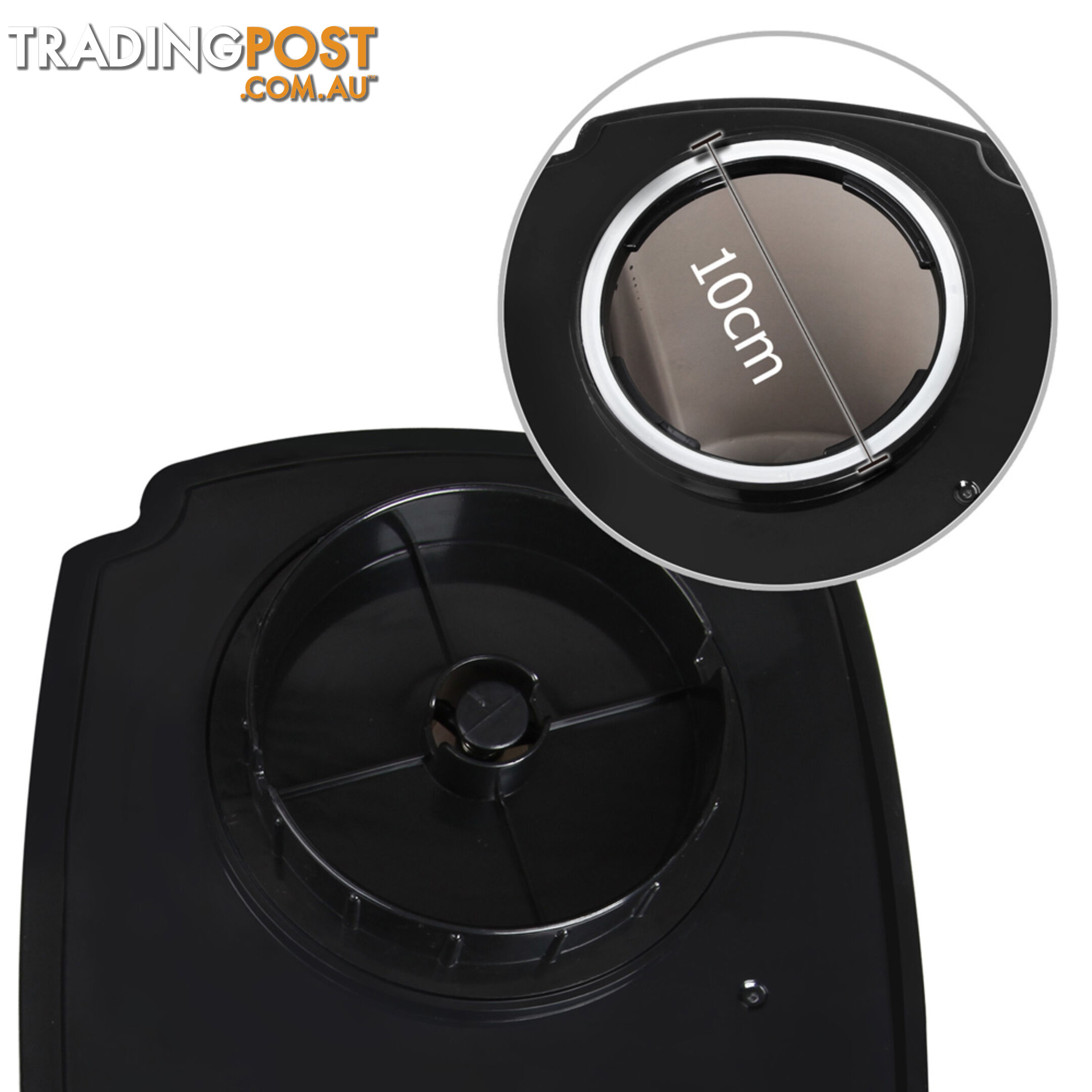 Ultrasonic Cool Mist Air Humidifier 5.8L Black