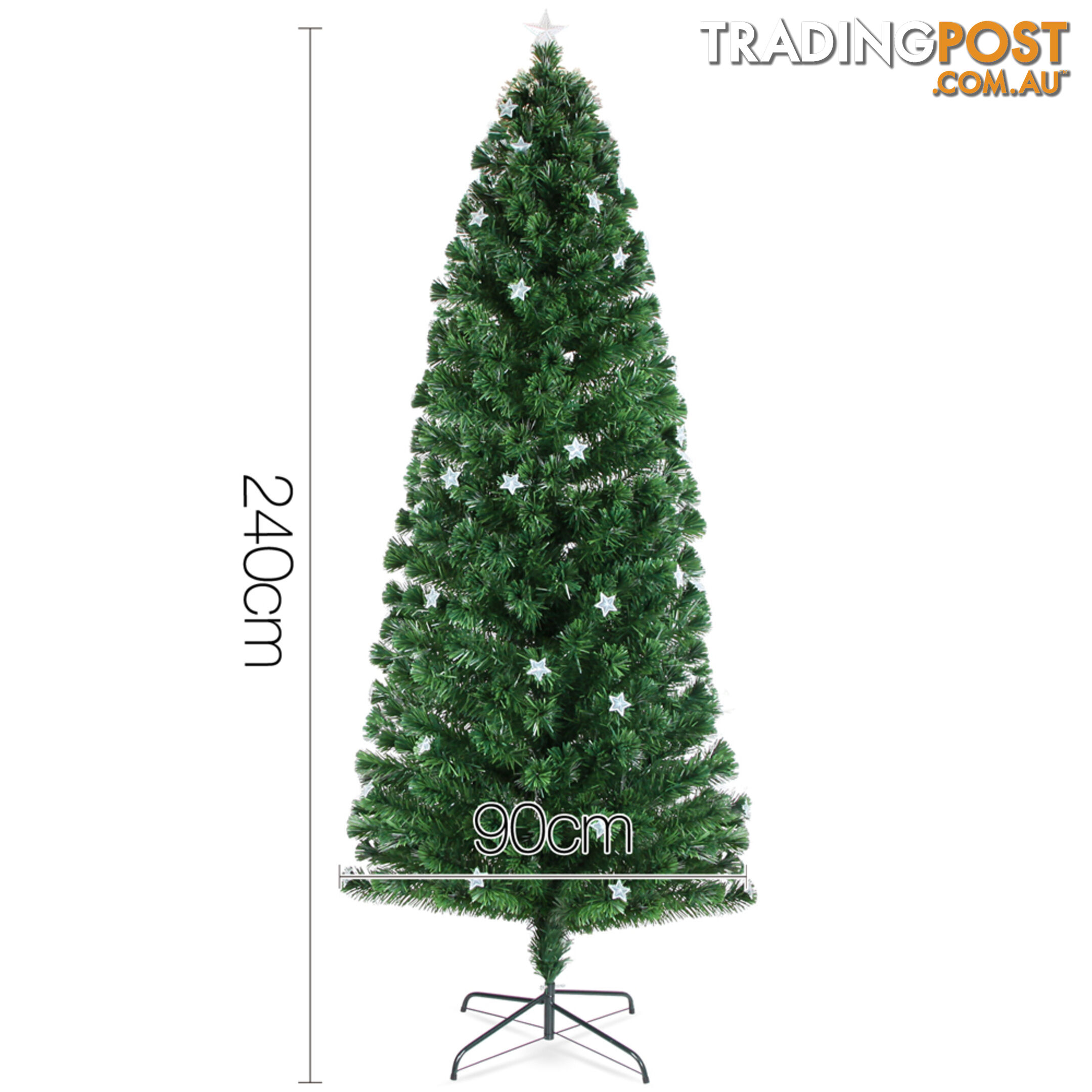 2.4M 320LED Christmas Tree