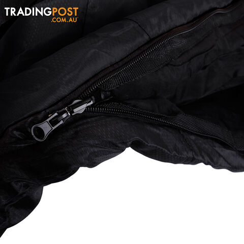 Camping Thermal Sleeping Bag Black