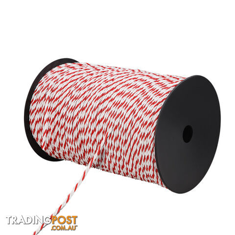 500m Roll Electric Fence Energiser Poly Rope