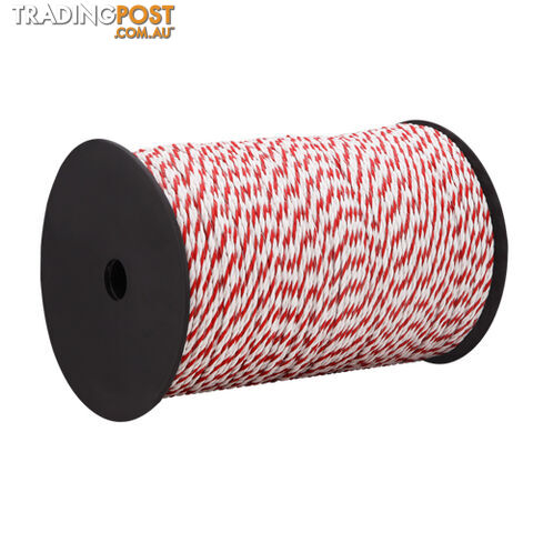 500m Roll Electric Fence Energiser Poly Rope