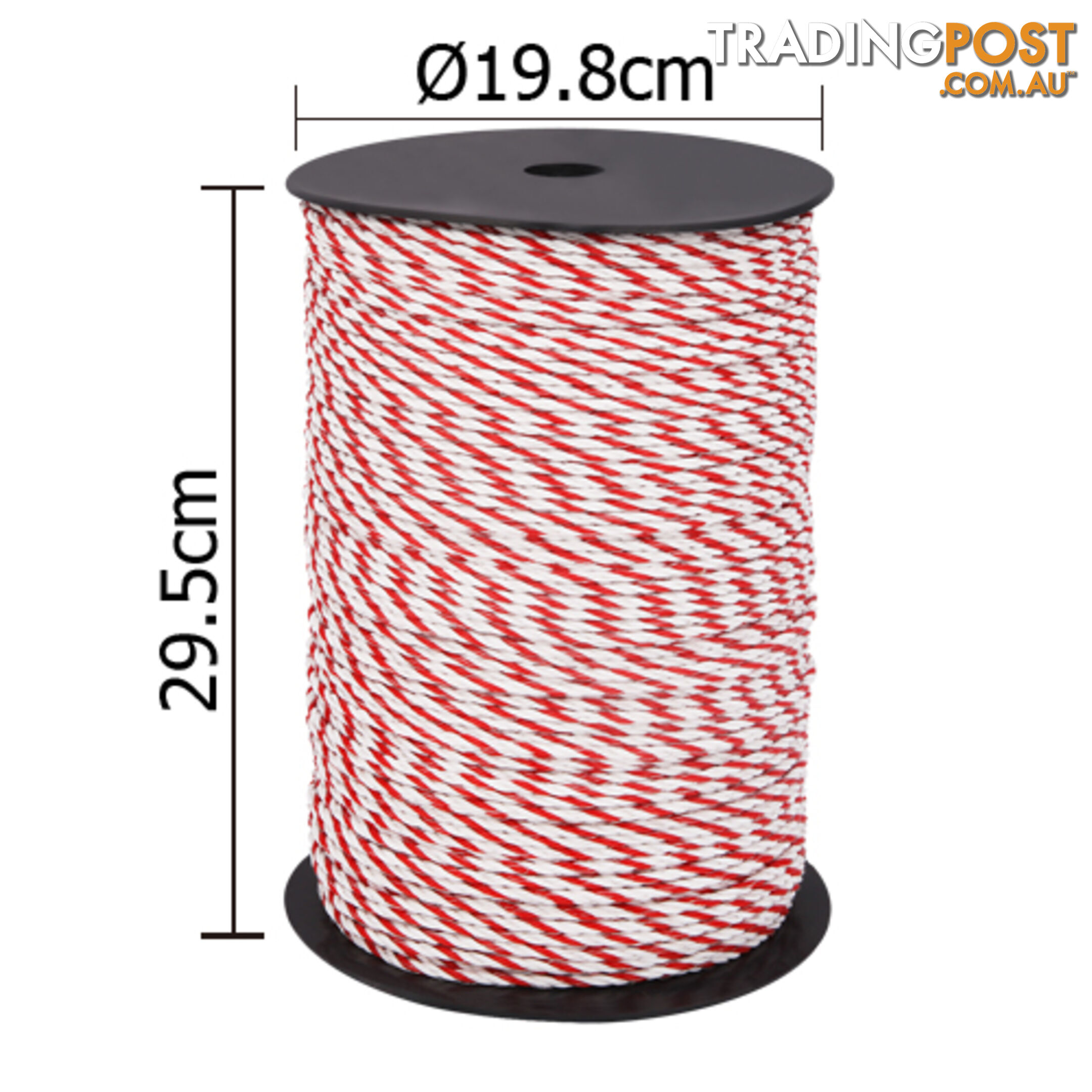 500m Roll Electric Fence Energiser Poly Rope