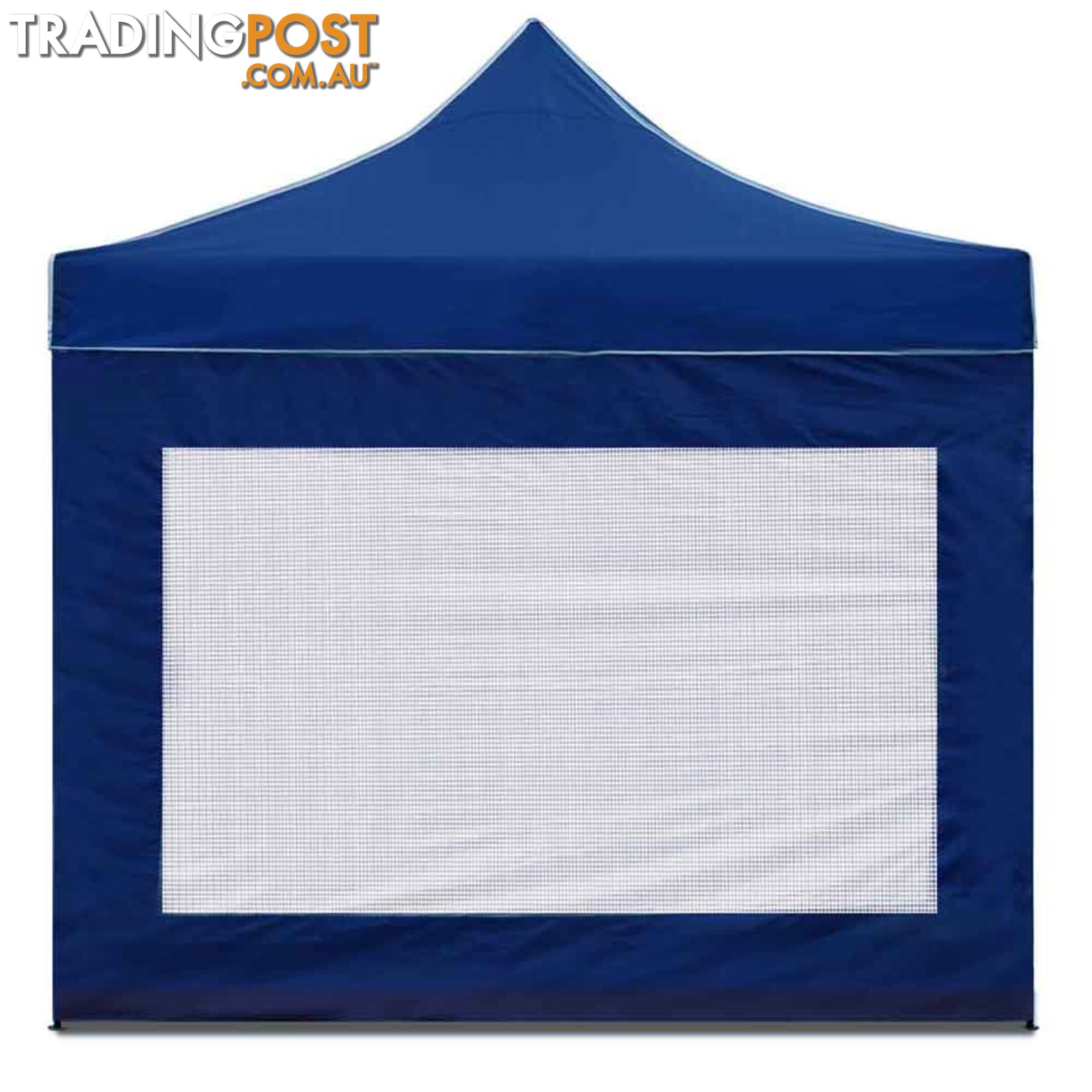 3x4.5 Pop Up Gazebo Hut with Sandbags Blue