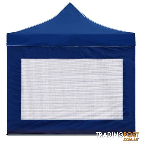 3x4.5 Pop Up Gazebo Hut with Sandbags Blue