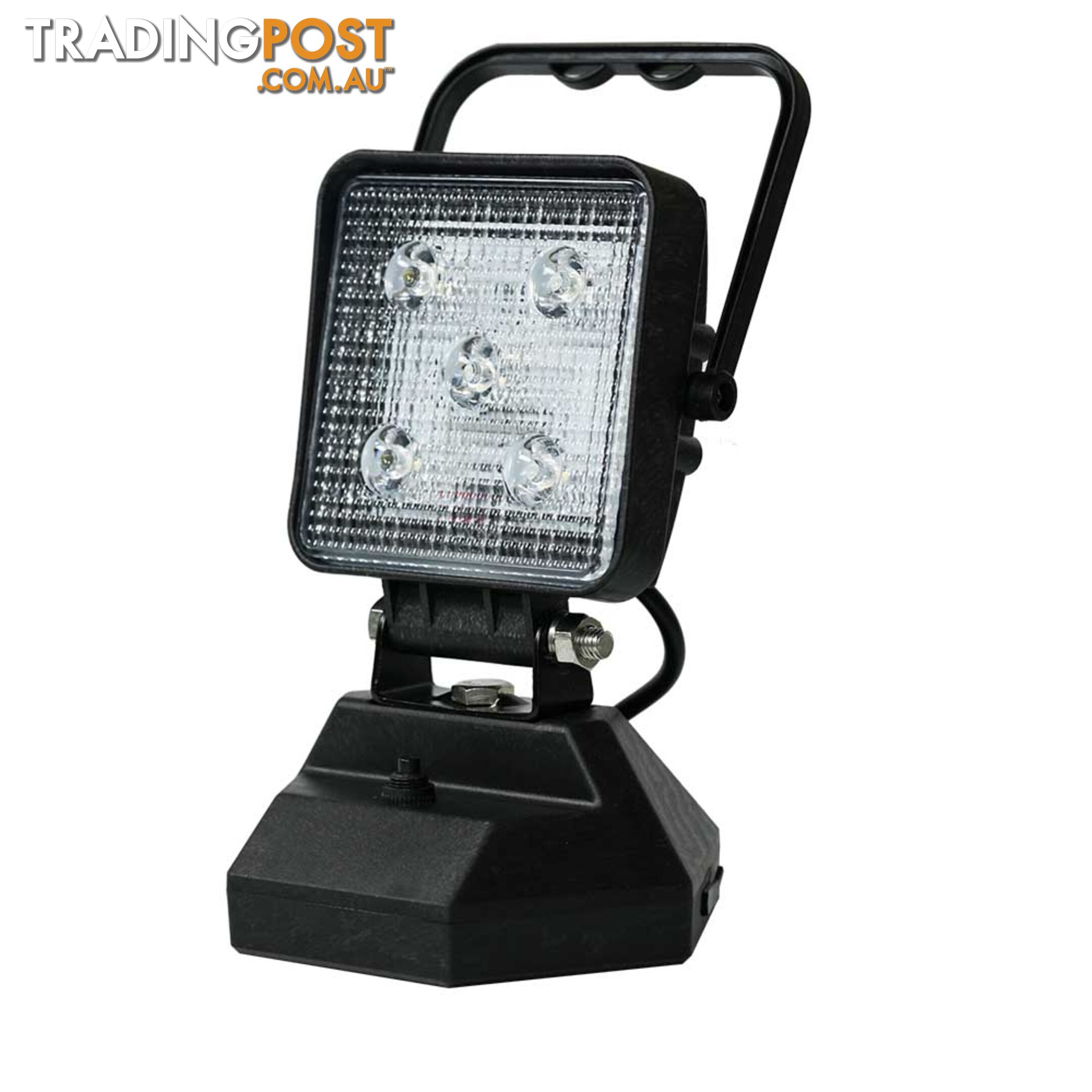 15W Cree LED Handheld Search Spot Work Light Rechargeable Handle Offroad Camp