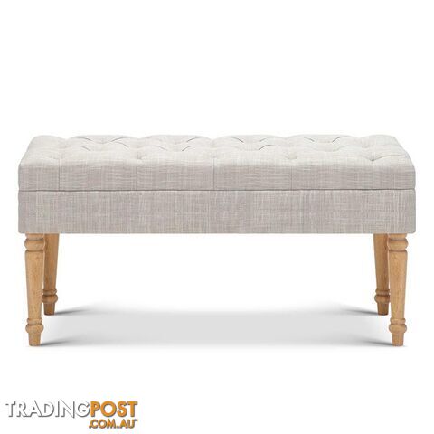 Seat Footstool Bench Stool - Beige - photo 3 of 8