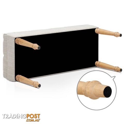 Seat Footstool Bench Stool - Beige - photo 5 of 8