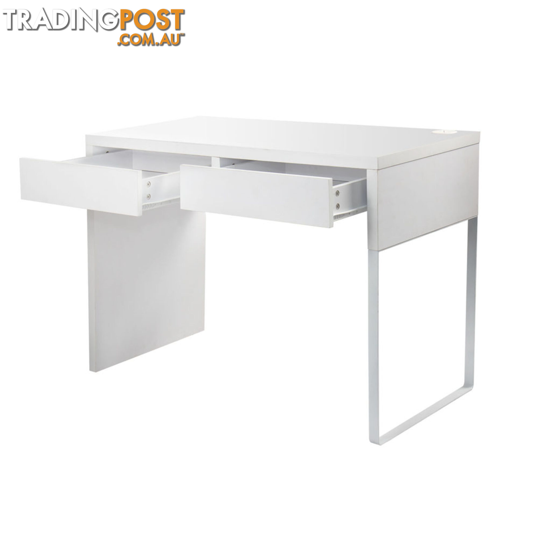 Office Computer Desk Table w/ Drawers White