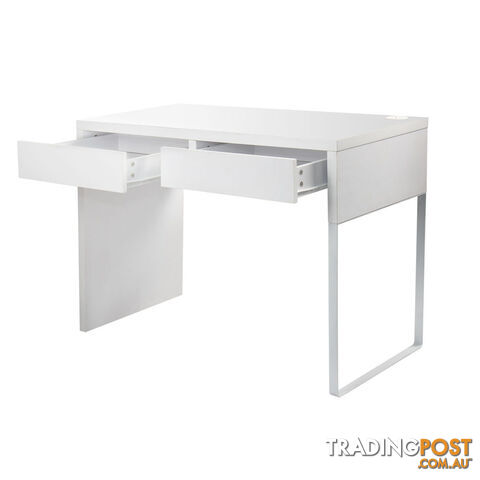 Office Computer Desk Table w/ Drawers White