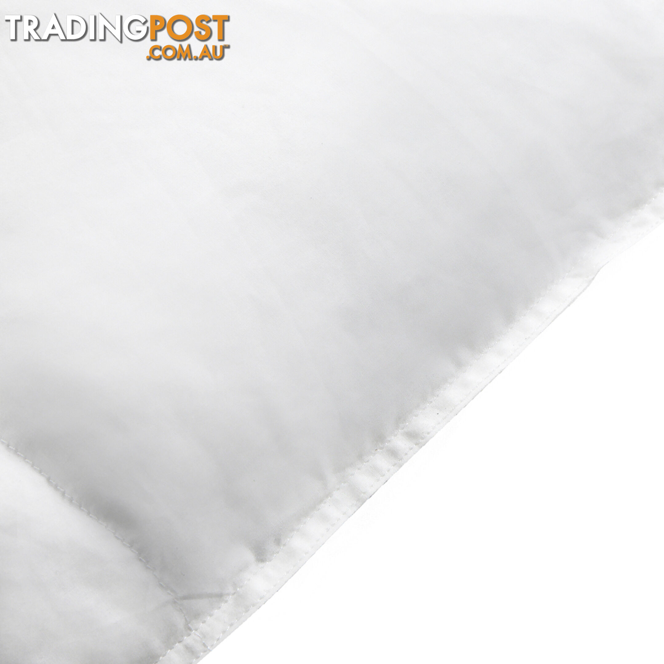 Duck Feather Down Quilt King White