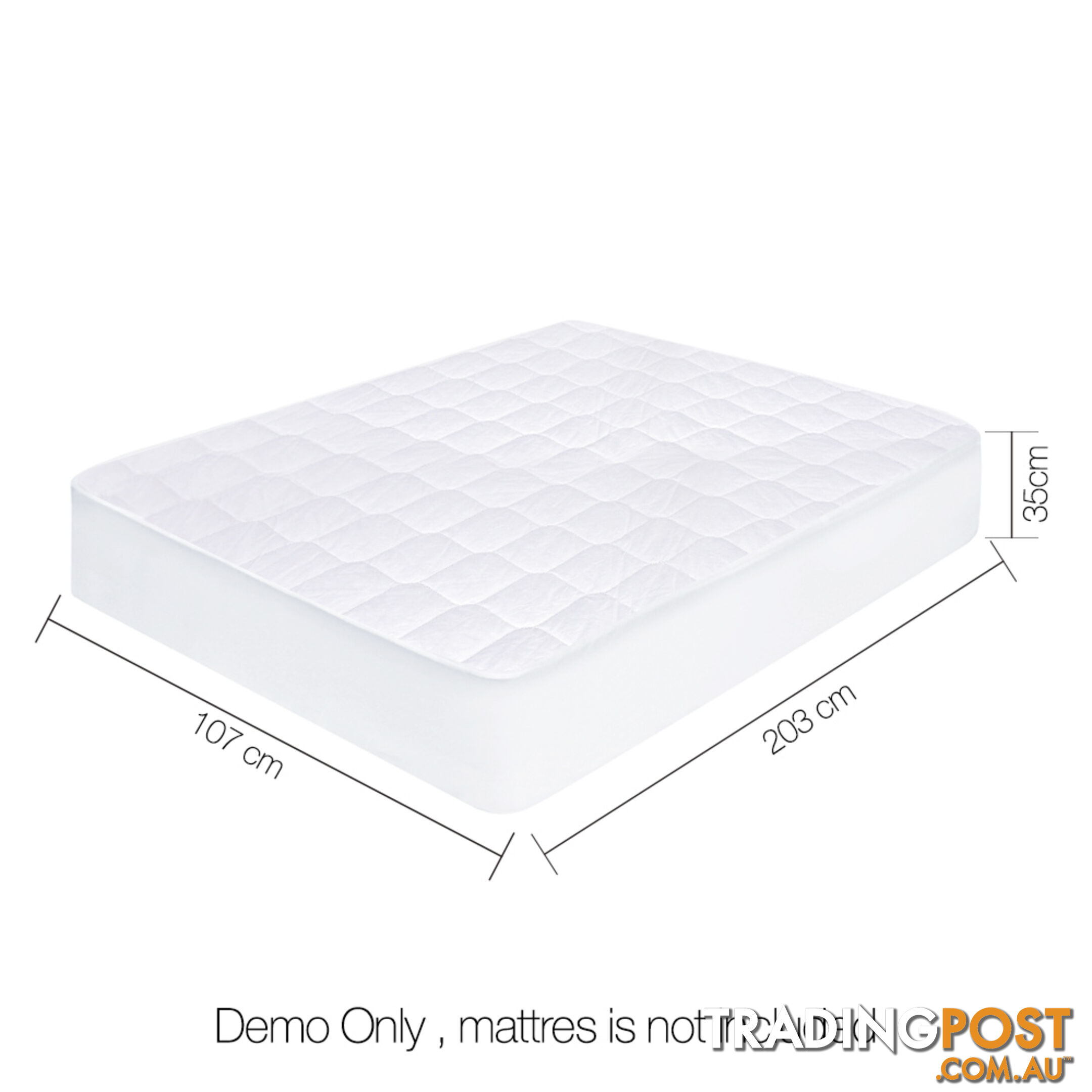 Cotton Cover Mattress Protector _ÑÐ King Single