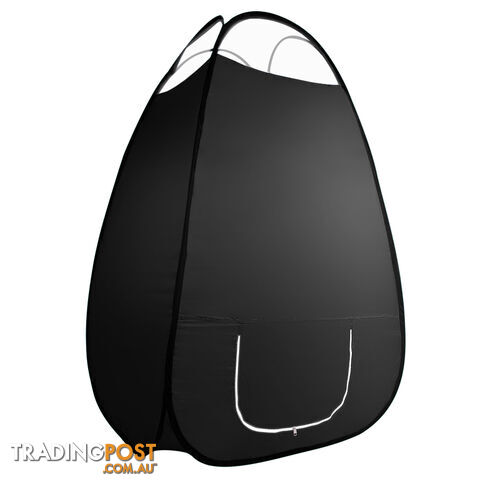 Large Black Pop Up Spray Tan Tent Tanning Mobile Booth - photo 5 of 6