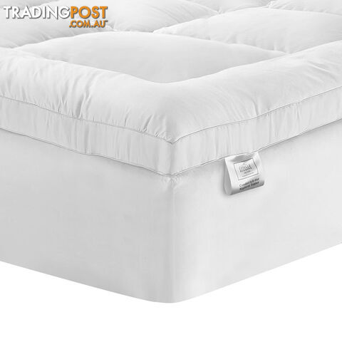 Pillowtop Mattress Topper Memory Resistant Protector Pad Cover Double