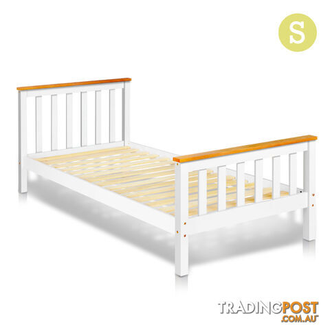 Pine Wood Single Bed Frame