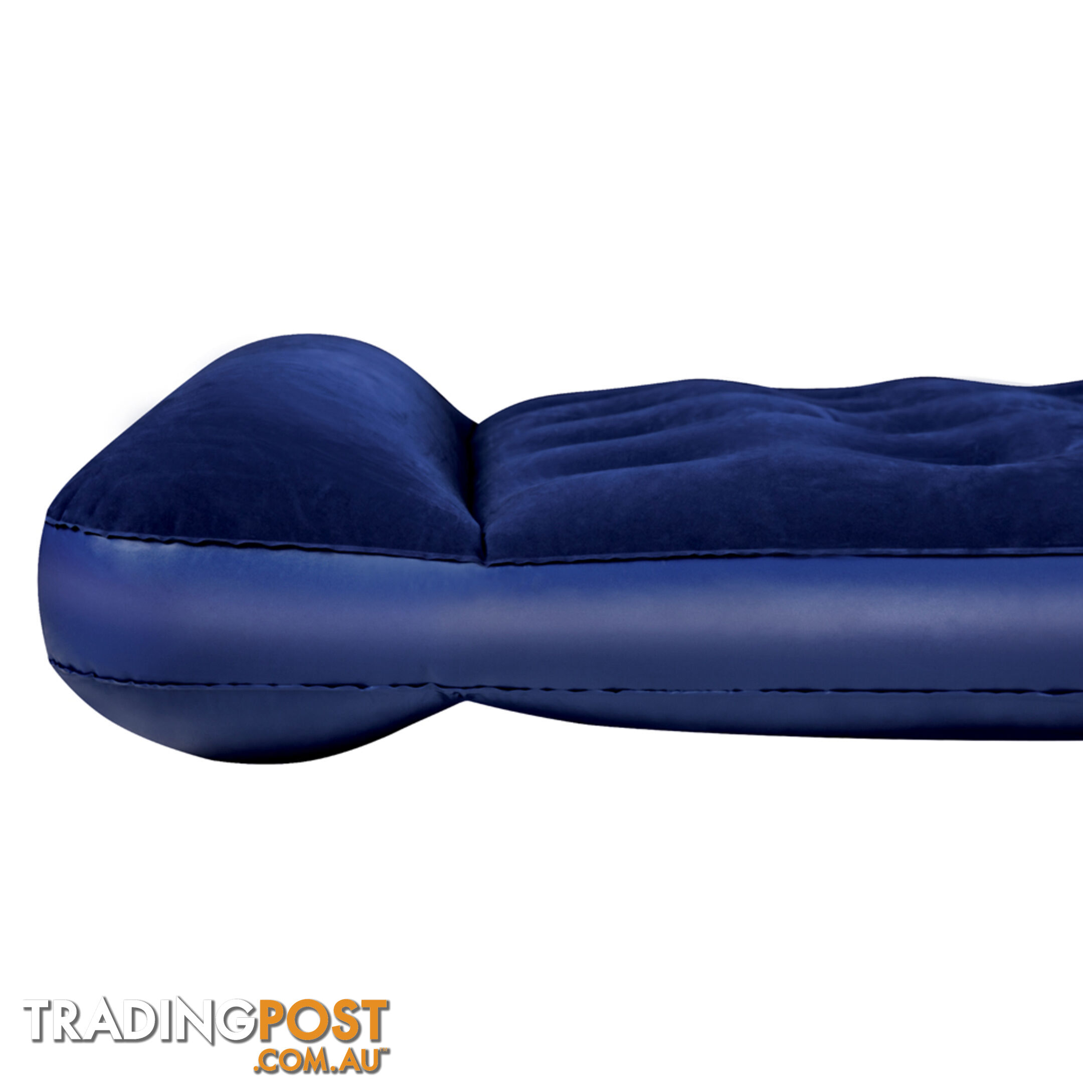 Bestway Queen Inflatable Air Mattress Bed w/ Built-in Foot Pump Blue