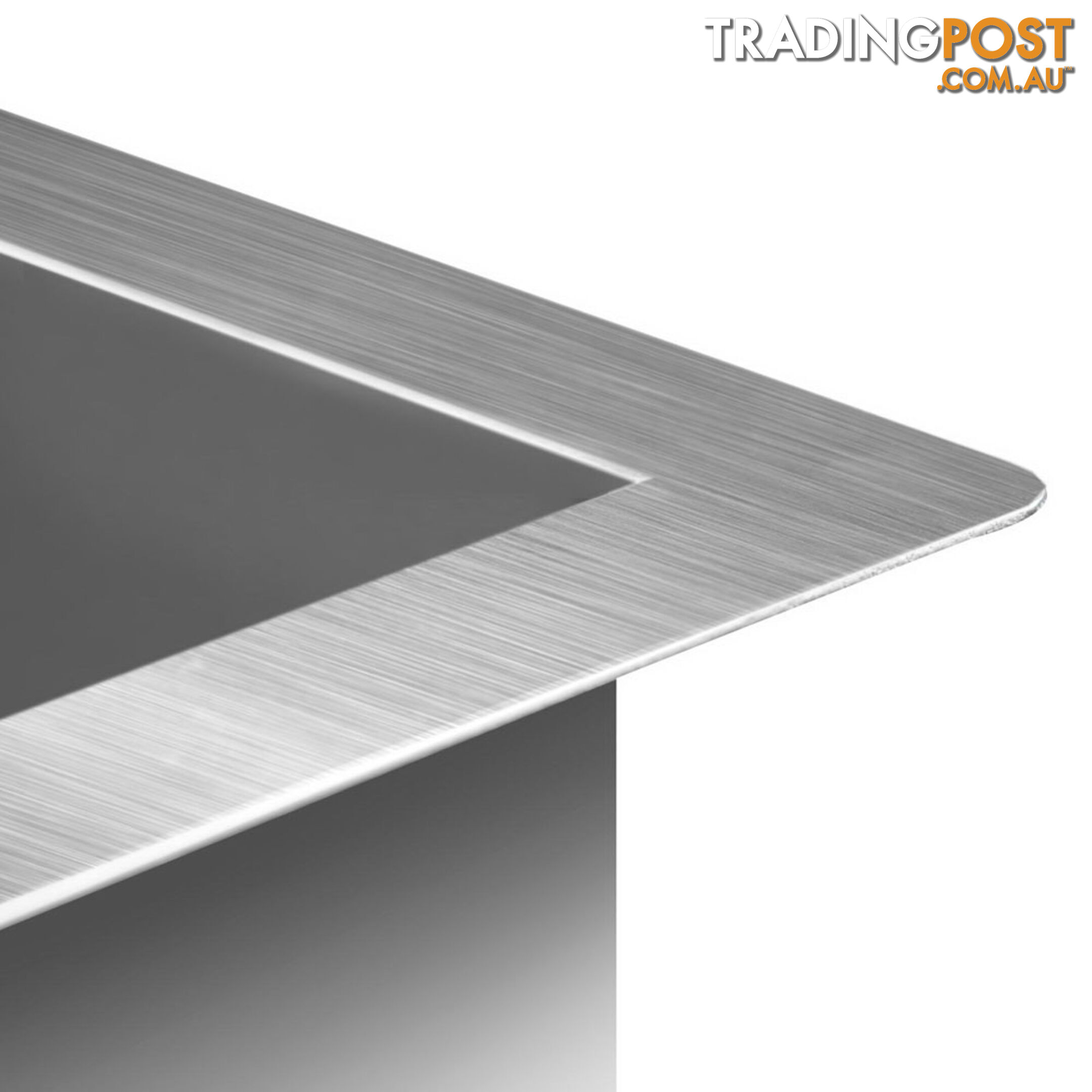 Stainless Steel Kitchen Laundry Sink with Strainer Waste 450 x 300mm