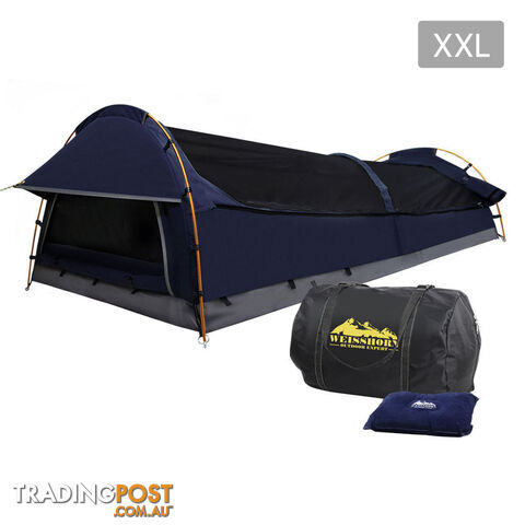 XXL Deluxe King Single Swag Camping Swag Navy