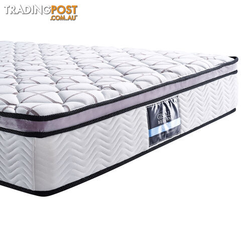 Cool Gel Memory Foam Euro Top Pocket Spring Mattress Double - photo 3 of 7