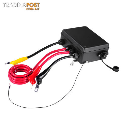 12V 13000 LBS Wireless Synthetic Rope Electric Winch