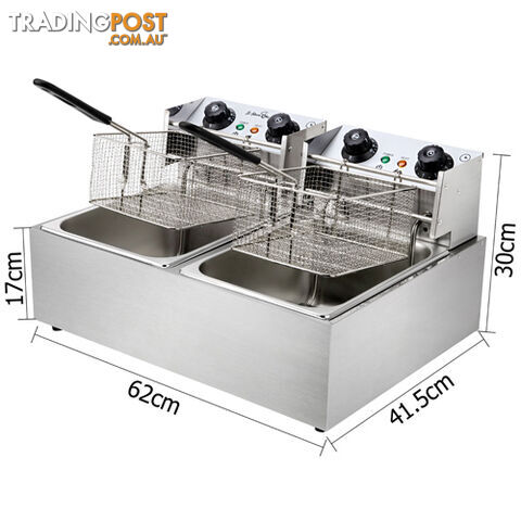 5 Star Chef Deep Fryer w/ Twin Basket - photo 2 of 8