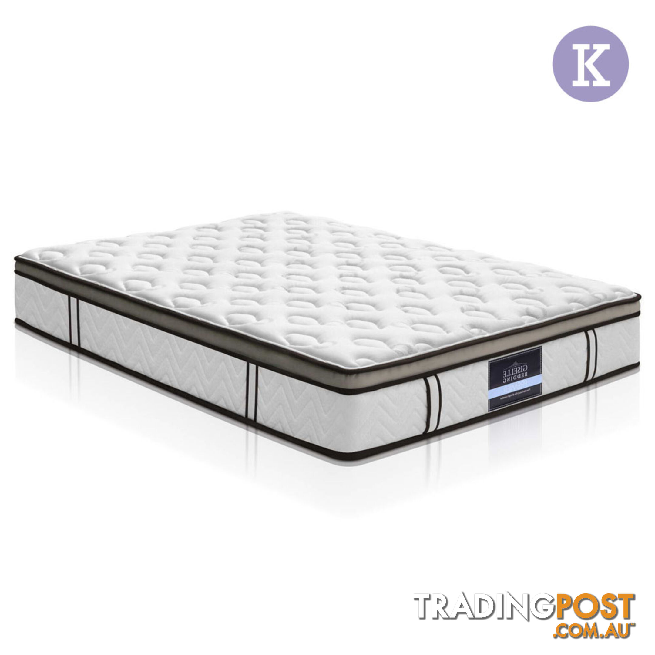 Latex Euro Top Pocket Spring Mattress Back Support King