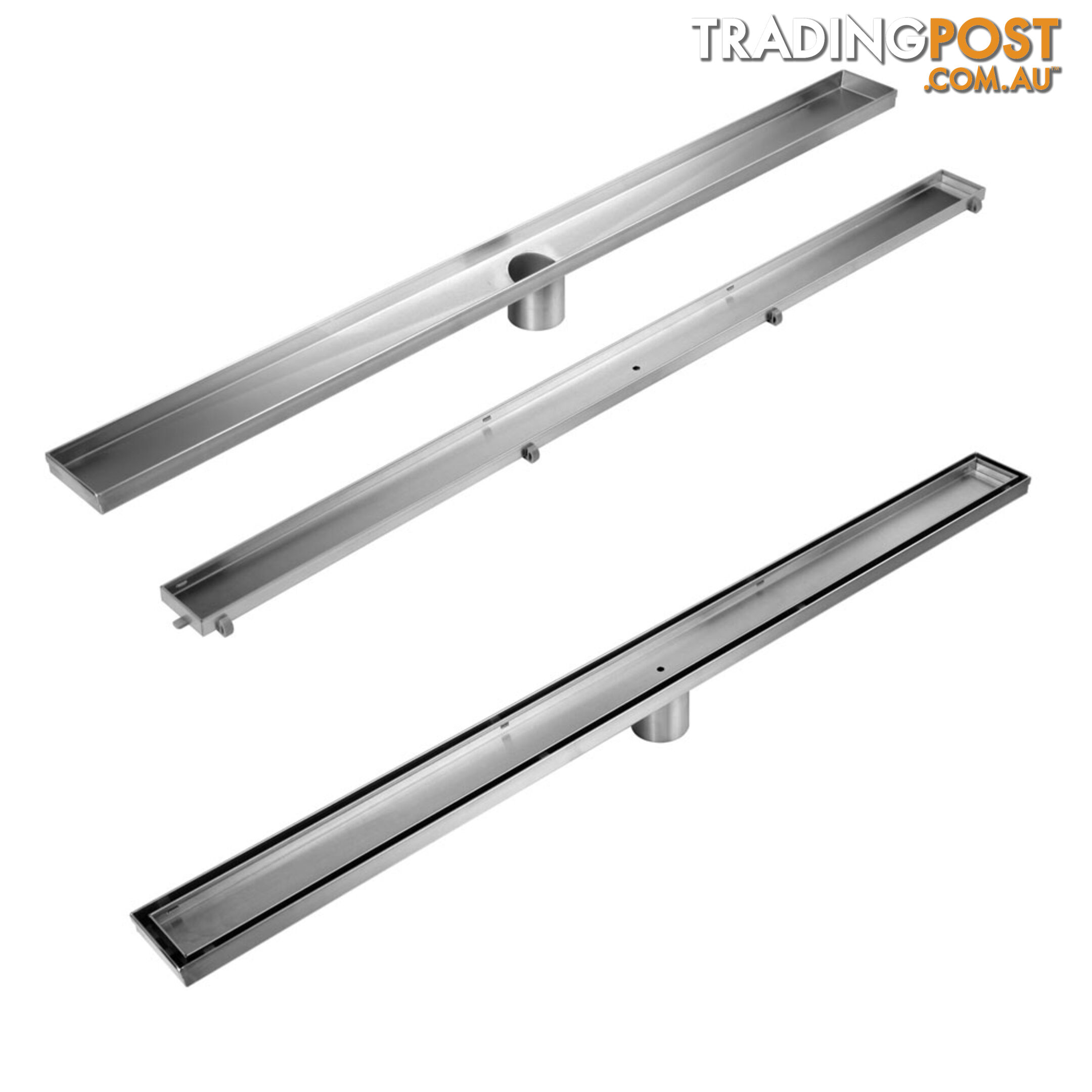 Tile Insert Stainless Steel Shower Grate Drain Floor Bathroom 600mm