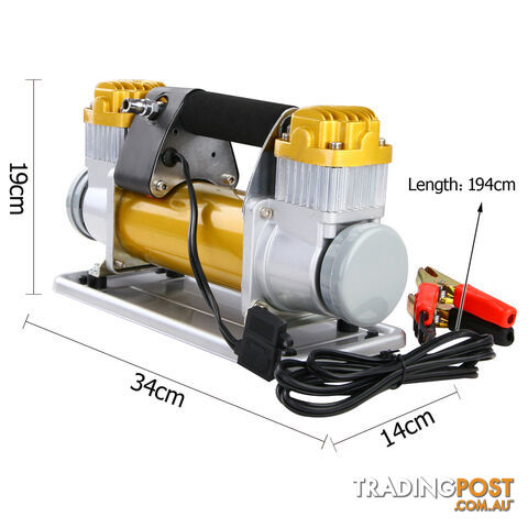 Heavy Duty Portable Air Compressor 12V 180L/Min