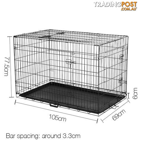 Metal Collapsible Dog Cage 42IN - photo 2 of 8