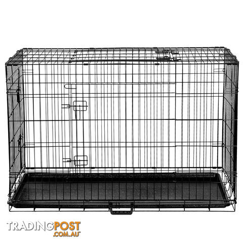 Metal Collapsible Dog Cage 42IN