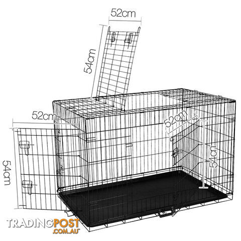 Metal Collapsible Dog Cage 42IN - photo 3 of 8