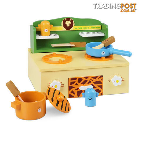 Wooden Safari Theme Portable Mini Stove Top