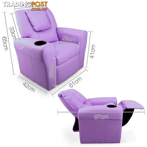 Kids Recliner - Purple