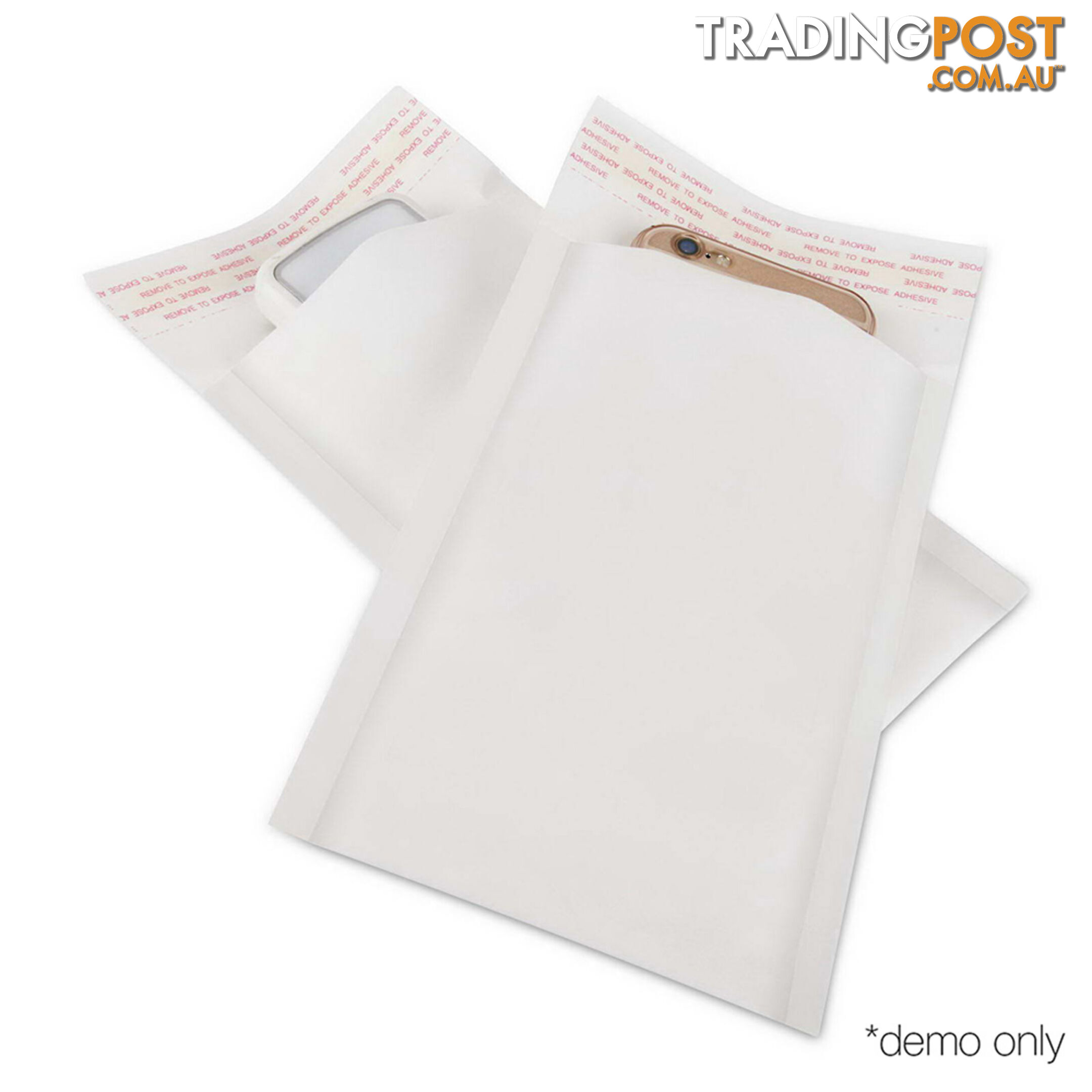 Set of 100 Bubble Padded Mailer Bag - 100mm x 180mm