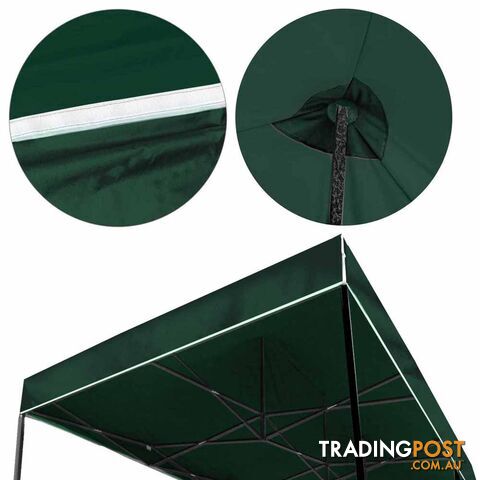 INSTAHUT 3X6 Pop Up Gazebo _ÑÐ Green